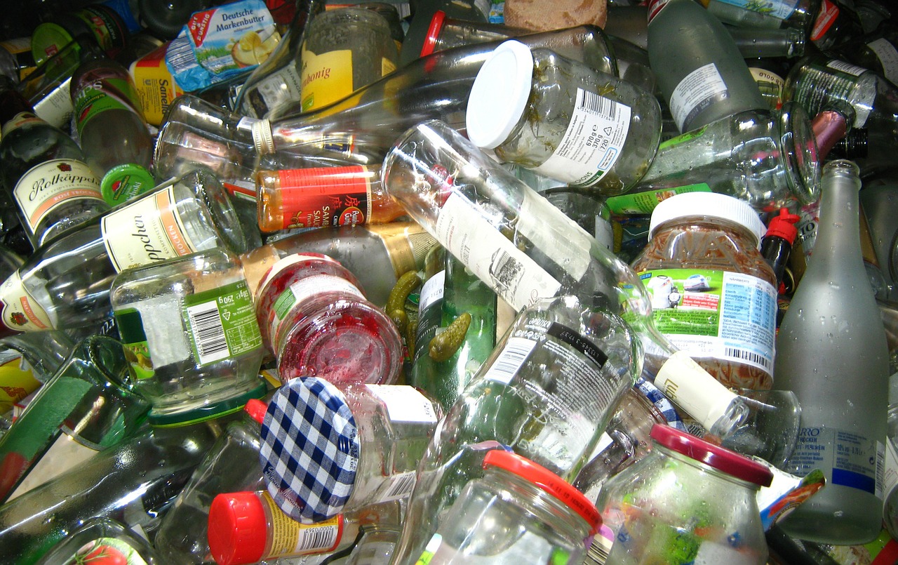 reciclagem de embalagens de vidro
